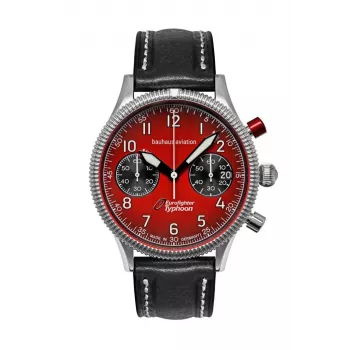 Zegarek naręczny Bauhaus Aviation Eurofighter 25765, koperta 41 mm, wyświetlacz analogowy
