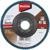 Makita - tarcza szlifierska - do metalu, stali nierdzewnej, metali nieżelaznych - 125 mm - Ziarnistość: Z40 (D-63781)