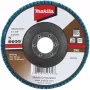 Makita - tarcza szlifierska - do metalu, stali nierdzewnej, metali nieżelaznych - 125 mm - Ziarnistość: Z40 (D-63781)