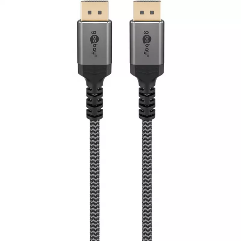 Przewód Goobay DisplayPort 2.0/2.1, 80 Gbit/s | 75685 | DisplayPort na DisplayPort