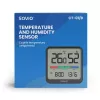 Wewnętrzny czujnik temperatury i wilgotności SAVIO CT-01/B wolnostojący, LCD, -10–55°C, 10–99% RH, CR2032