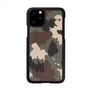 Etui na smartfona man and wood do iPhone 11 Pro — kamuflażowe czarne etui ochronne