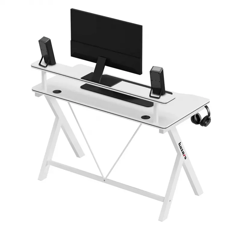 Biurko gamingowe Huzaro Hero 1.9 Biały