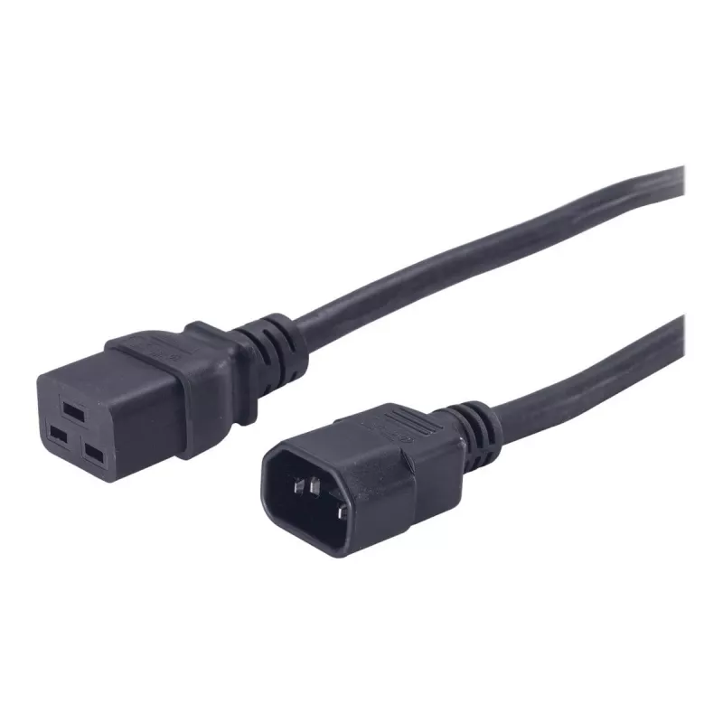 APC C19/C14 2m czarny Wtyk C14 Gniazdo C19