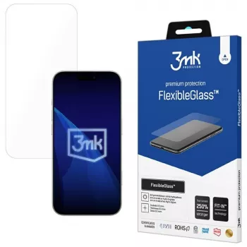 Hartowane szkło ochronne 3MK FlexibleGlass do Apple iPhone 17, cienka elastyczna folia szklana