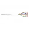 Kabel sieciowy Digitus CAT 6 U/UTP skrętka, patchcord, surowy 100 m, szary