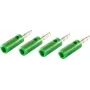 shiverpeaks BS56200-4G złącze bananowe zielone (BS56200-4G)