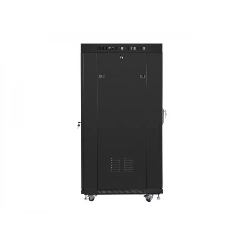 Wolnostojący stelaż Lanberg FF01-8822-12BL 22U Czarny 800 kg