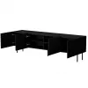 Cama LUCCA 4D szafka TV 200x40x59 czarny