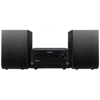 Mikrosystem audio Blaupunkt MS14BT — odtwarzacz CD/MP3, Bluetooth, USB, FM RDS, 15 W RMS, czarny