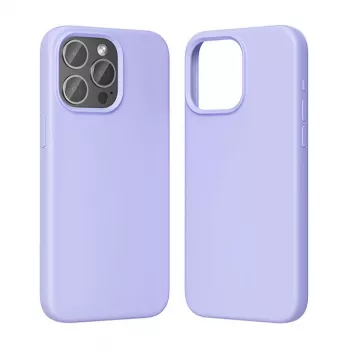 Etui Vention Silicone Case KUFV0-40 do iPhone 15 Pro Max, fioletowe, silikonowe, przyjemne w dotyku, smukłe