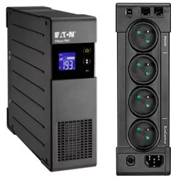 Zasilacz awaryjny Eaton Ellipse PRO 850 FR, UPS liniowo-interakcyjny, 0,85 kVA (510 W), 4 gniazda, LCD, Tower