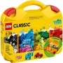 LEGO 10713 Classic Kreatywna Walizka do Przechowywania Zabawek z Kolorowymi Klockami, Prezent dla Dzieci od 4 lat, Chłopców i Dziewczynek