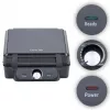 Gofrownica Lovio LVWF001BK — 1400 W, czarna, elektryczna gofrownica blatowa