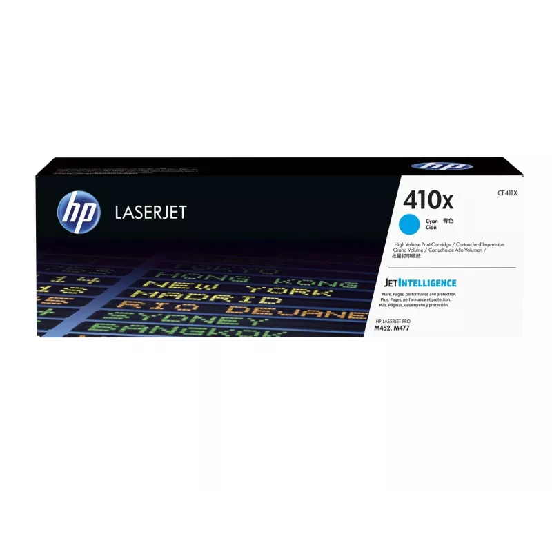 HP 410X Wysokowydajny oryginalny toner LaserJet Cyan