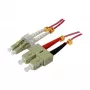 LWL-2-Fiber-Patchk. 5mtr.LC-SC - 50/125um - OM4 - AD=2mm - Synergy 21