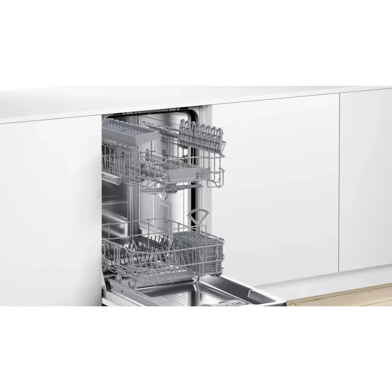 Bosch Serie 2 SPI2HKS42E zmywarka do zabudowy, wąska 45 cm, 10 kompletów, 5 programów, klasa E