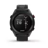 Zegarek golfowy GPS GARMIN Approach S12 Czarny, koperta 43 mm, pasek silikonowy, 30 h pracy na baterii GPS