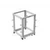 Szafa rack 19 15U 600x600-1100 szara