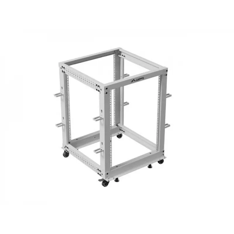Szafa rack 19 15U 600x600-1100 szara