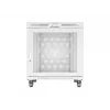 Szafa rack LANBERG FF01-8015-23SL 19 cali 15U, szara, perforowane drzwi przednie