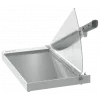 Leitz Precision Office Paper Cutter A4+, 15 arkuszy, ręczny docisk, stal nierdzewna, A4 Maxi, 80 g/m², szkło