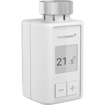 eQ-3 AG Homematic IP HmIP-eTRV-F, Cyfrowy termostat, Pomieszczenie, RF, 869,4 MHz, Biały, M30 x 1.5