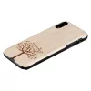 etui na smartfona man and wood for iPhone XR — apple tree wood, Czarny finish
