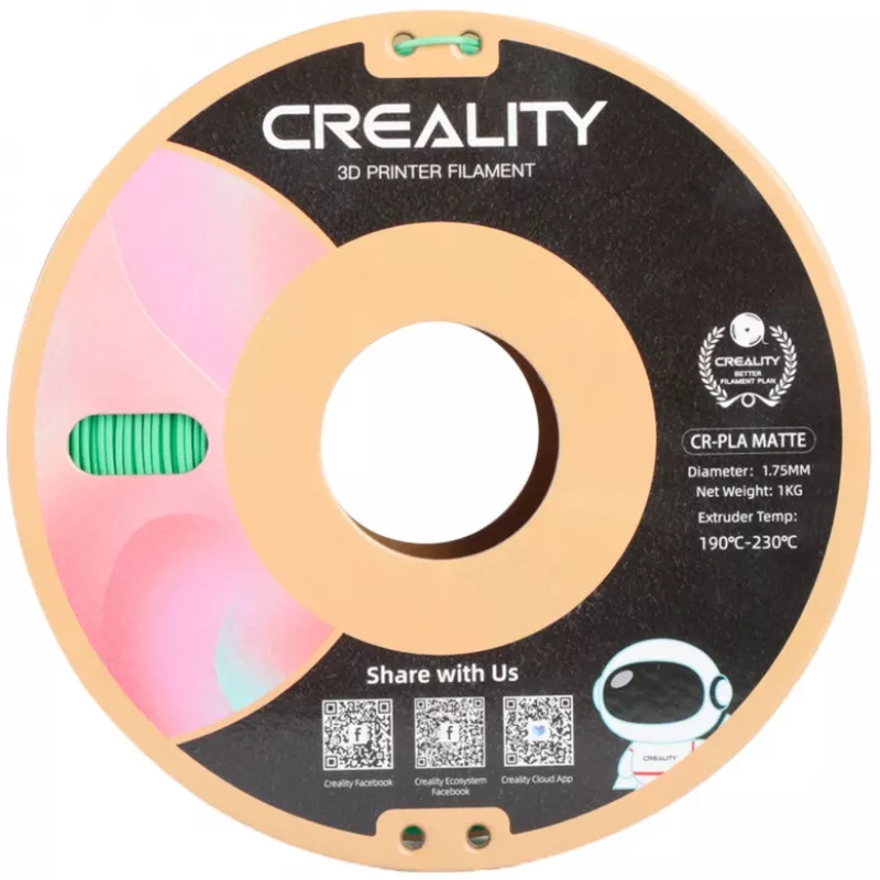 Materiał do druku 3D Creality 3301010301 Polylactic acid PLA zielony 1 kg 1,75 mm