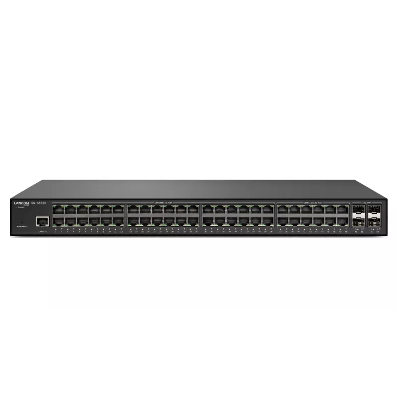Lancom GS-3628XUP, L3, 2.5G Ethernet (100/1000/2500), Power over Ethernet (PoE), montaż w szafie, 1U