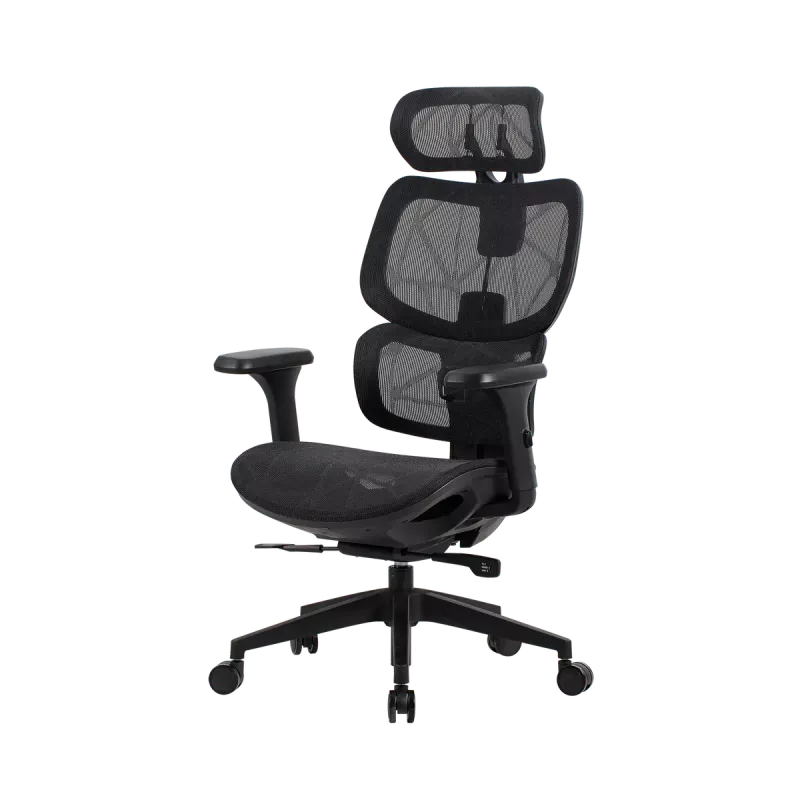 Onex Gaming Krzesło biurowe | Ventra Premium siatka | czarny