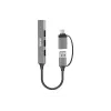 PORT CONNECT | HUB USB-C/USB-A 4 porty USB-A 3.0 5Gbps | 900160