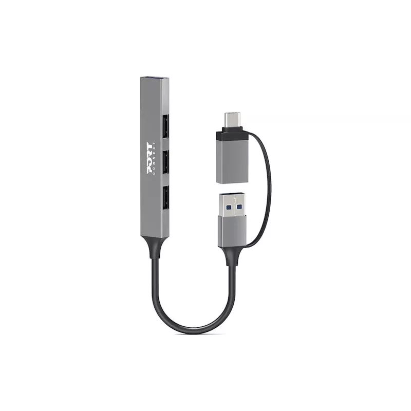 PORT CONNECT | HUB USB-C/USB-A 4 porty USB-A 3.0 5Gbps | 900160