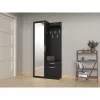 Topeshop GAR DUO CZERŃ entryway Szafka