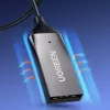 Odbiornik audio UGREEN CM309 Bluetooth 5.0 USB z gniazdem AUX 3,5 mm, czarny, 20–20000 Hz