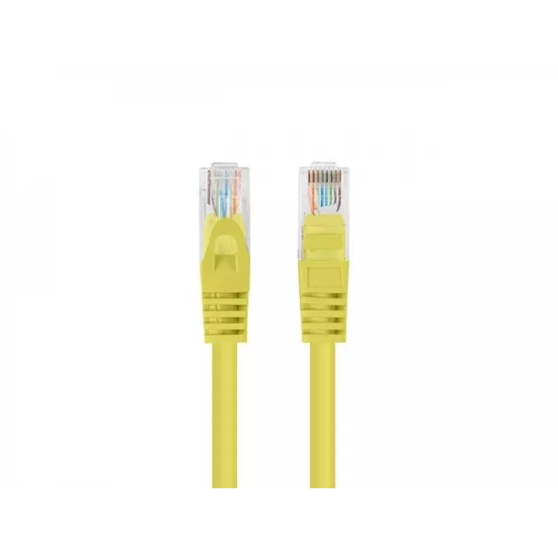 Fluke Passed Lanberg patchcord kat.6 UTP 0.25 m żółty 10 szt.