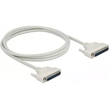 Kabel szeregowy DELOCK 86879, D-Sub 37 pin do D-Sub 37 pin, beżowy, 2 m