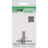 Adapter InLine USB4, wtyk/gniazdo USB-C pionowe prawo-/lewo-kątowe, aluminium, szary