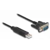 DeLOCK Adapter USB 2.0 na szeregowy RS-232 50 cm FTDI Czarny