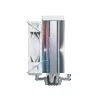 Chłodzenie powietrzne Montech NX400 ARGB 120 mm Biały — 270 W TDP, FDB, 156×74×120 mm