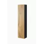 Cama pełna Szafka VIGO '180' 180/40/30 czarny/dąb wotan