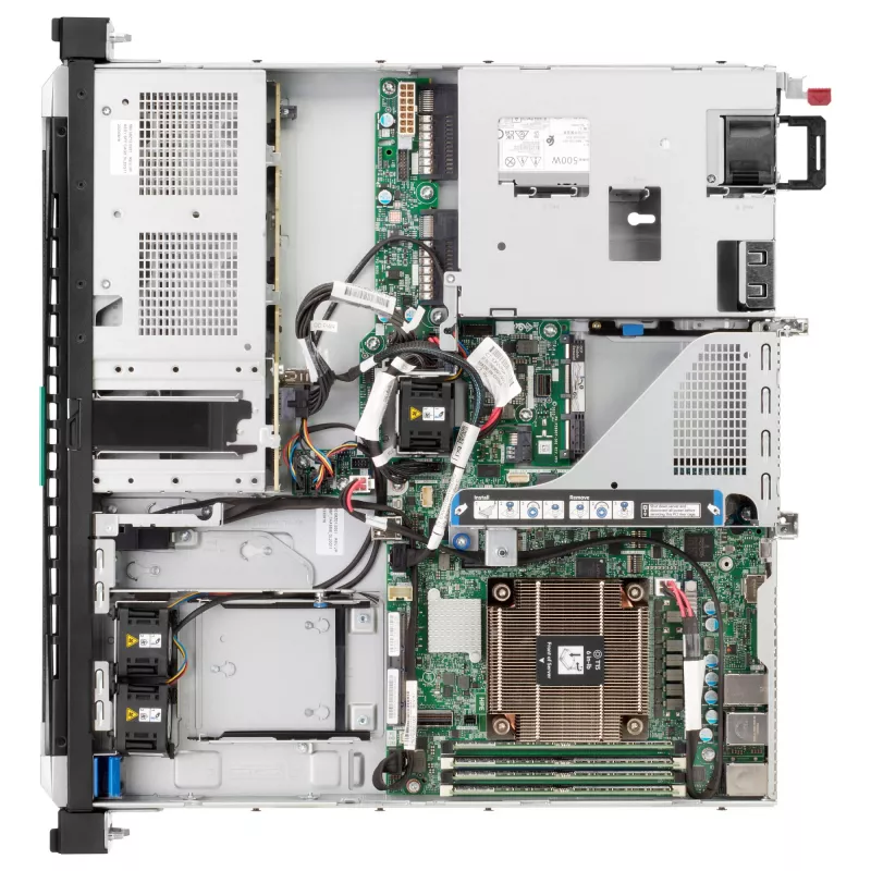 HPE ProLiant DL20 Gen11 - Serwer - Montaż w szafie Rack - 1U - 1-drożny - 1 x Xeon 6333P / 3,1 GHz - RAM 32 GB - SATA - Hot-Swap 6,4 cm (2,5) (P85574-425)