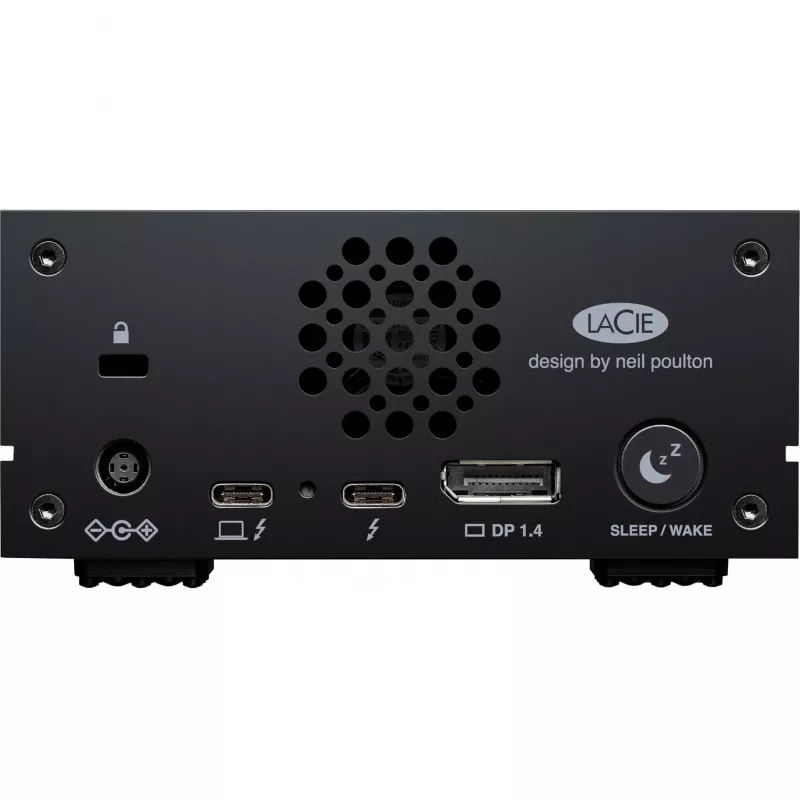 LACIE 1big Dock 8 TB Thunderbolt 3 + USB 3.1 8,9 cm 3,5 cala dla komputerów MAC i PC, szary