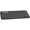 Logitech Pebble Keys 2 K380s - Klawiatura - Bezprzewodowa - Bluetooth LE - QWERTZ - Niemiecka - Tonal Graphite (920-011795)