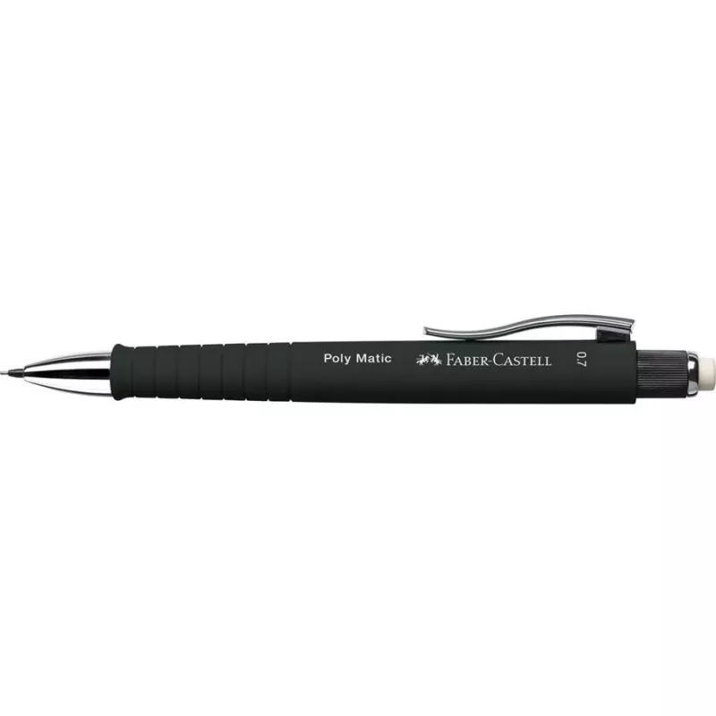 FABER-CASTELL Ołówek automatyczny Poly Matic 0.7 czarny