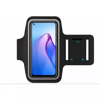 Opaska na nadgarstek Oppo velcro 30815 — czarna, regulowane dopasowanie, jeden rozmiar, model 30815