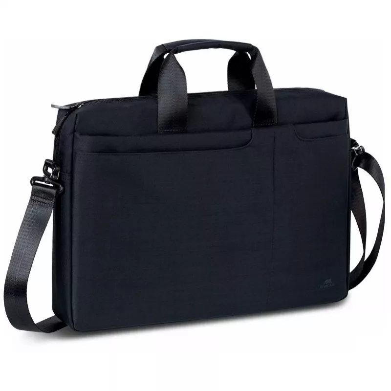 Torba kurierska Rivacase Biscayne 39.6 cm (15.6 cala) Czarny