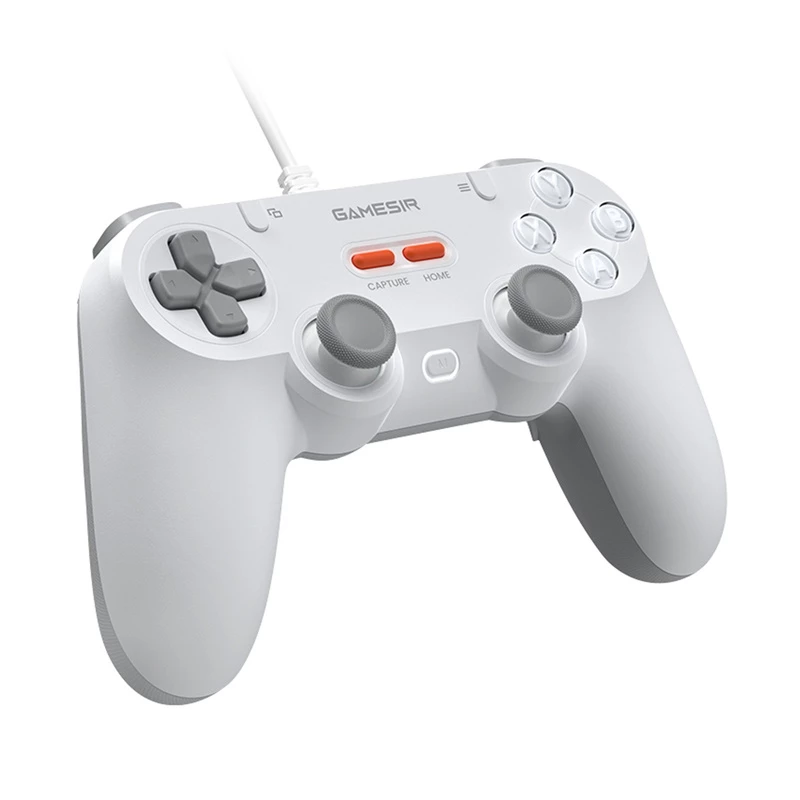 GameSir T3 Lite WT biały — przewodowy kontroler do gier dla PC