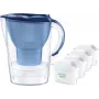 Dzbanek filtrujący wodę BRITA Marella XL, dzbanek z wkładem MAXTRA, zbiornik 3,5 l, pojemność filtrowanej wody 2 l, niebieski