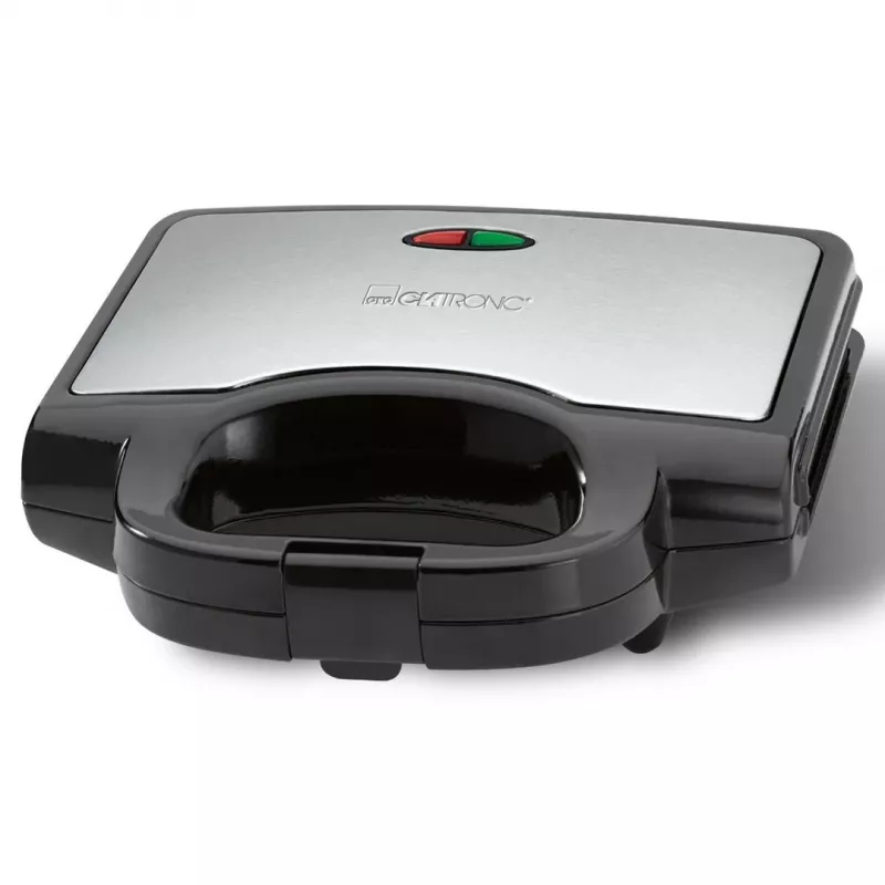 Opiekacz do kanapek Clatronic ST 3778 750 W Czarny, stal nierdzewna